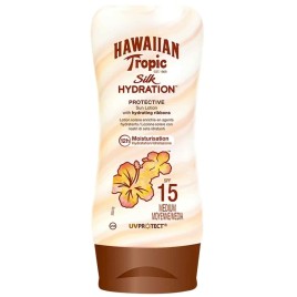 HAWAIIAN TROPIC SILK sun lotion SPF15 HAWAIIAN TROPIC SILK sun lotion SPF15